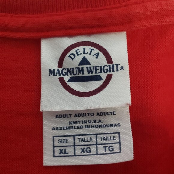 Boston Red Sox T-Shirt Mens XL 2007 World Series Champions Red Crewneck Cotton - Picture 7 of 8